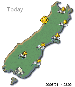South Island Weather Summary