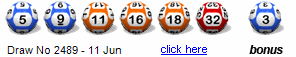 Draw: 2489 - 5,9,11,16,18,32, bonus 3
