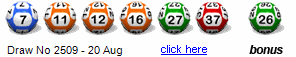 Draw: 2509 - 7,11,12,16,27,37, bonus 26