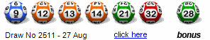 Draw: 2511 - 9,12,13,14,21,32, bonus 28