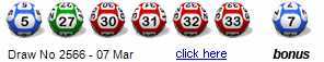 Draw: 2566 - 5,27,30,31,32,33, bonus 7